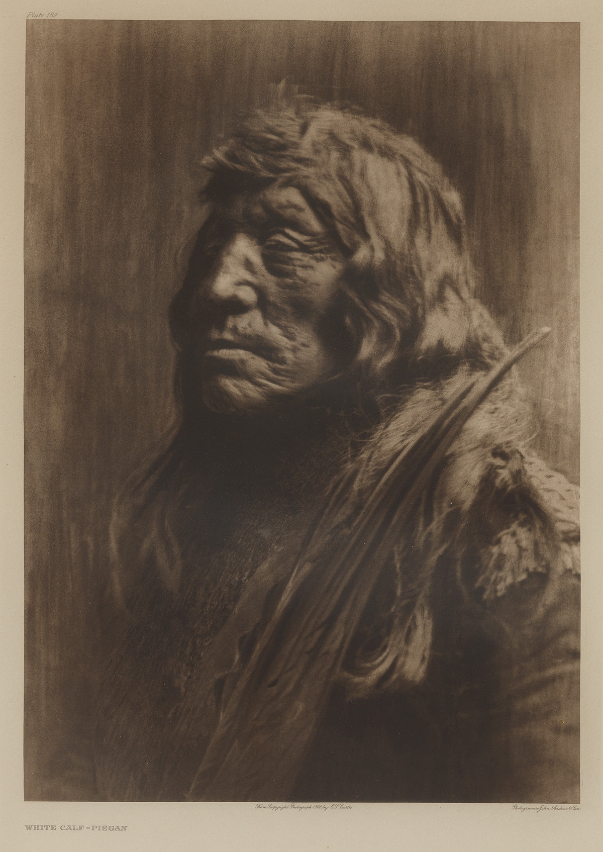EDWARD S. CURTIS (1868-1952) Group of 6 large-format photogravures from The North American Indian, Portfolio VI.